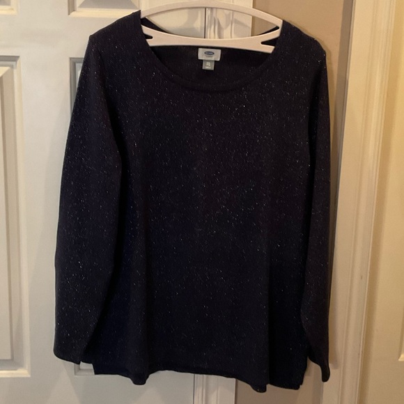 Midnight Blue Sparkly Sweater Size XXL - Picture 2 of 8